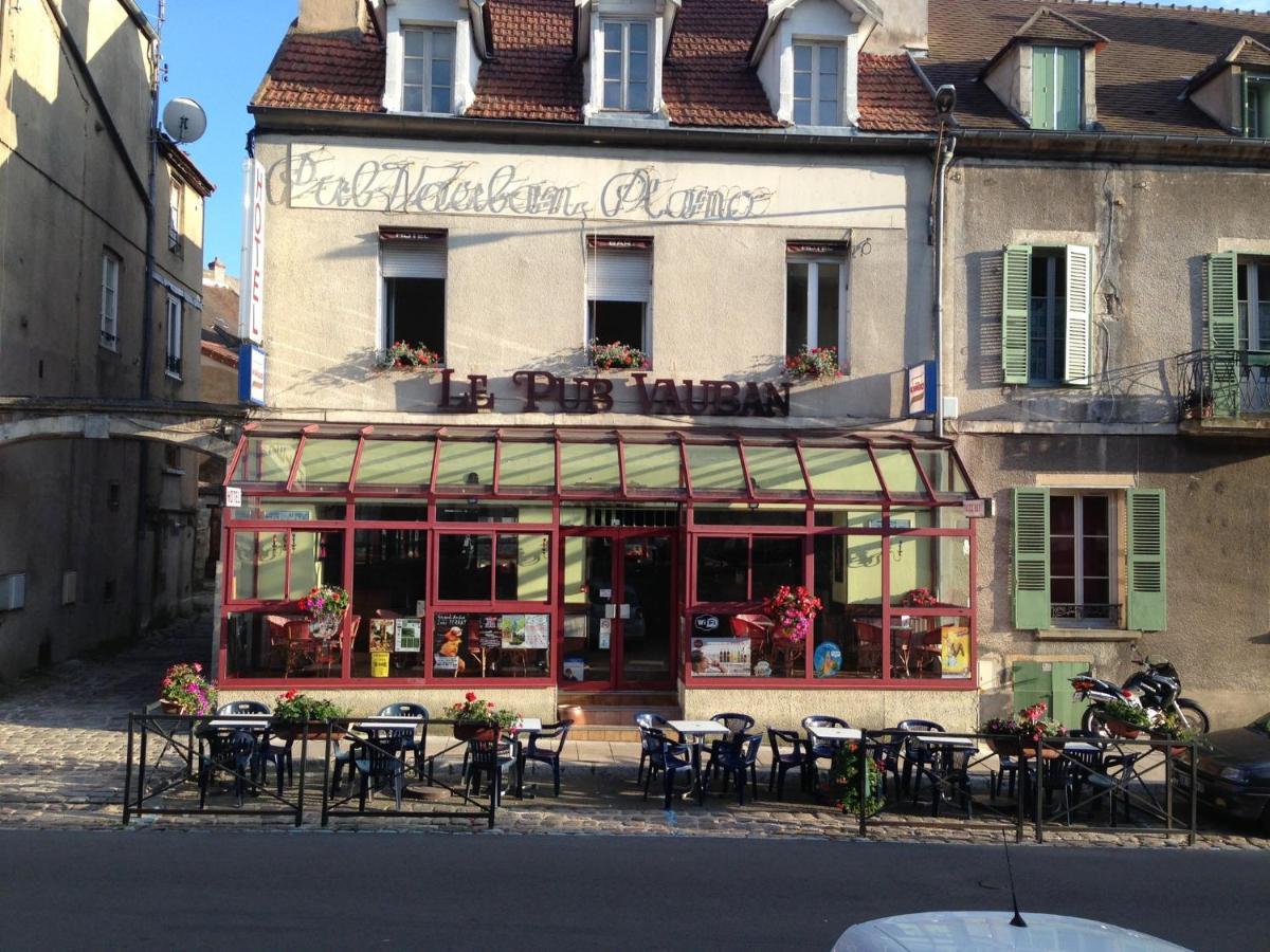 Hotel Pub Vauban Terreaux Avallon Exterior foto